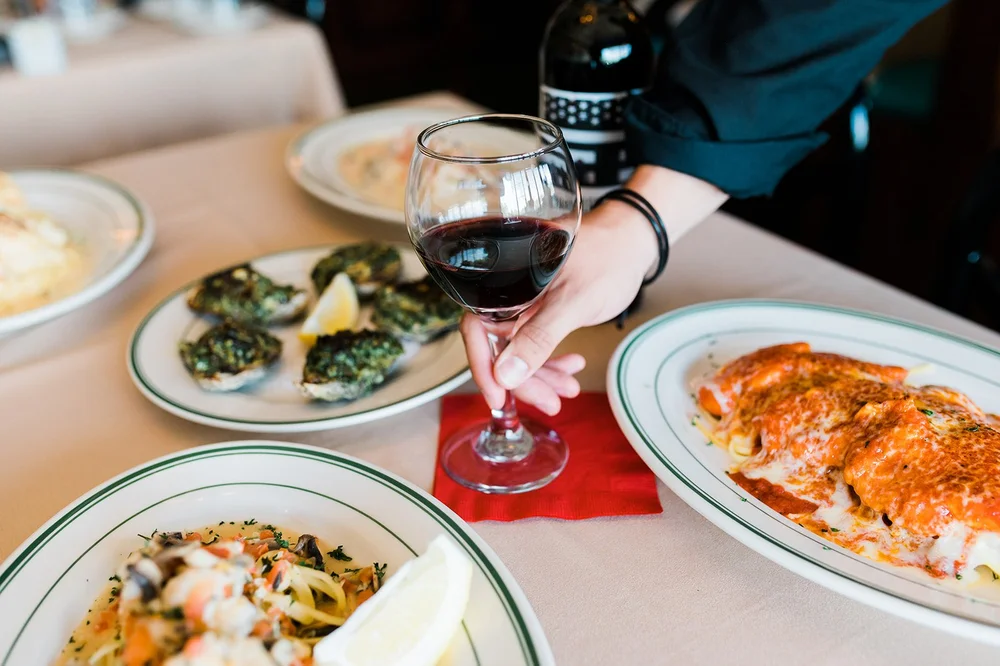 Dining at Pasta House